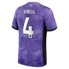 Maglia ufficiale Liverpool Virgil 4 Alternativa 2023-24 per Uomo